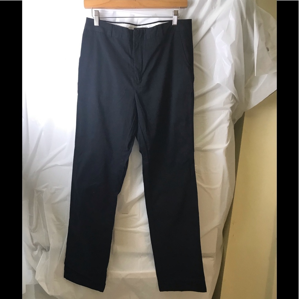 Club Monaco Cotton Flat Front Straight Leg Pants Casual Y2K 8